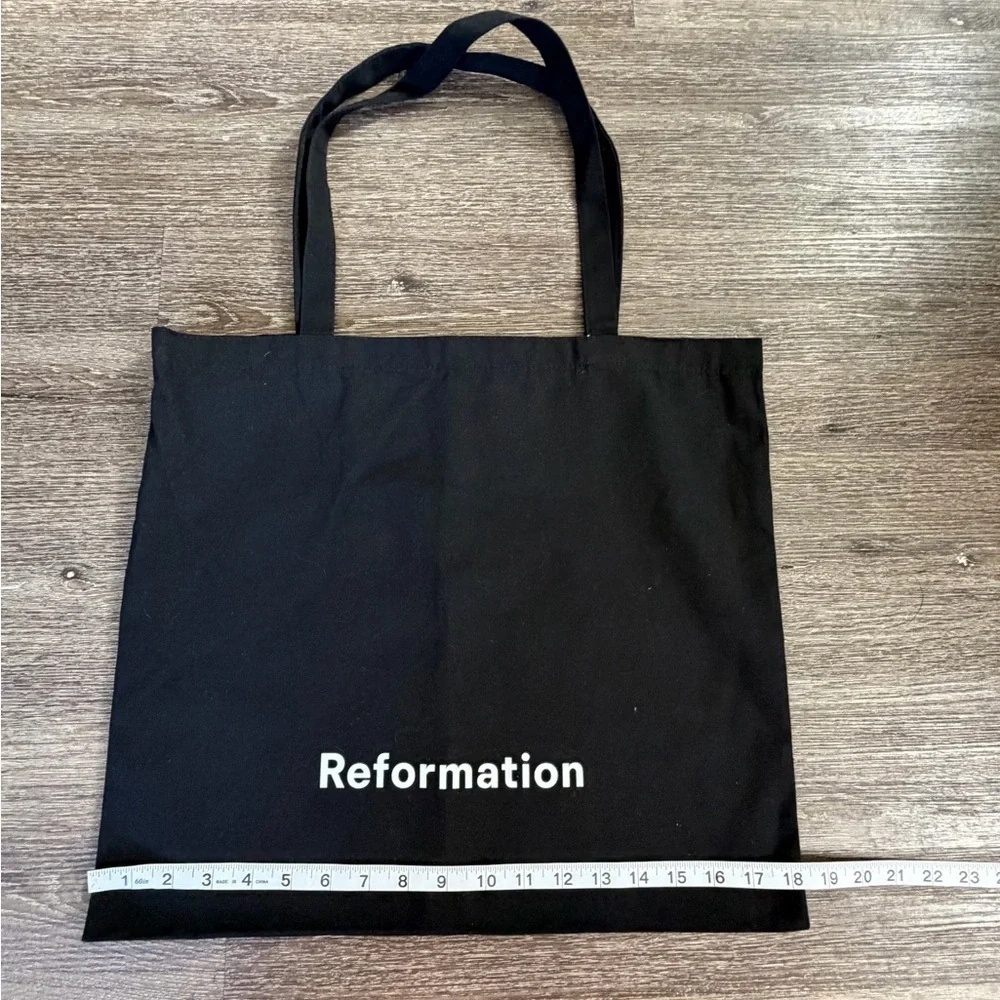 Reformation Classic Black Tote